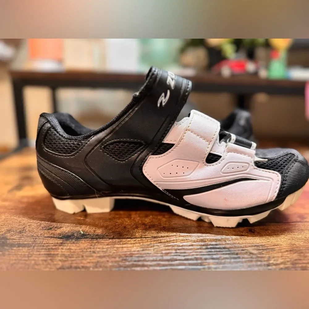 Mountain Bike Fitness Cycling Shoes Zol‎ White MTB Size US 6 EUR 38 Unisex